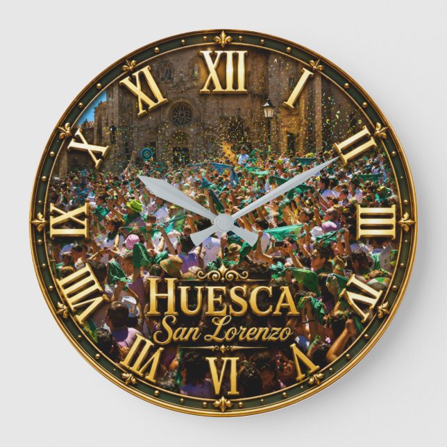 Fiestas de San Lorenzo de Huesca Stor Klocka (Framsida)