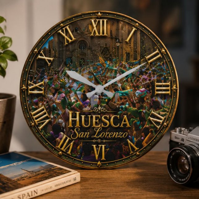 Fiestas de San Lorenzo de Huesca Stor Klocka (Skapare uppladdad)