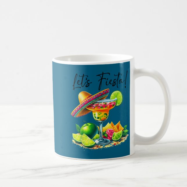 Fiestatrupp san antonio texas cinco de mayo låt os kaffemugg (Höger)