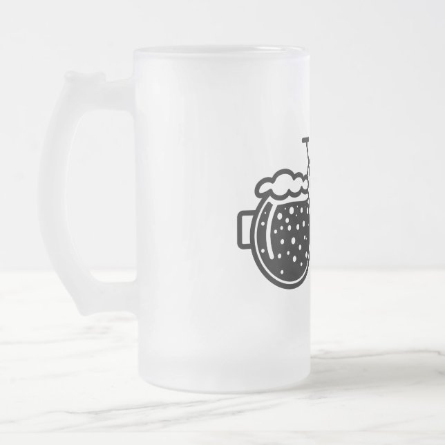 Fiets met bierglas. Flesopener icoon Frostat Ölglas (Vänster)