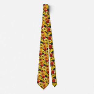 "Fiety Blommigt 3" Blomsterträdgård Neck Tie Slips