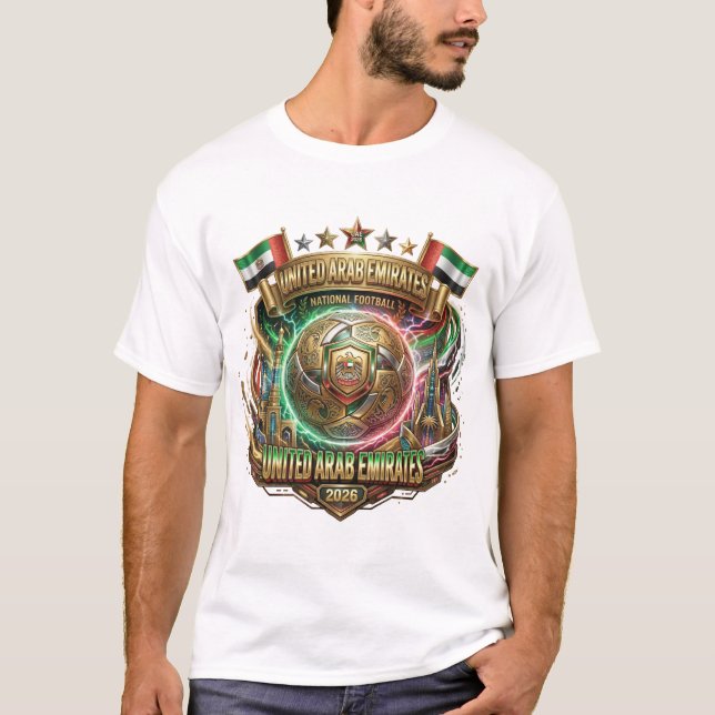 FIFA Världscup 2026 - UAE T Shirt (Framsida)