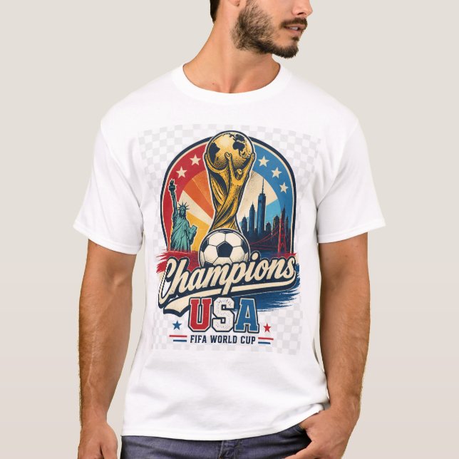 Fifa VM USA T Shirt (Framsida)