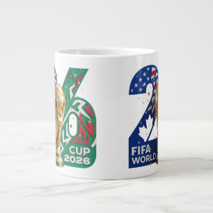 FIFA World Cup 2026 Muggdesign – USA Kanada Mexiko Jumbo Mugg
