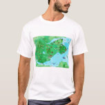 Fife Coastal Väg Scotland Watercolor Karta Art T Shirt<br><div class="desc">Ta en titt på den här coolan som illustrerar Fife i Skottland. Du kan gå den underbara Fife-kusten väg genom städer och passera genom gröntens landsbygd. Stanna på vägen för att se båtarna gå förbi eller se en av de många regnbågarna. Har du gått i väg? Se till att besöka...</div>