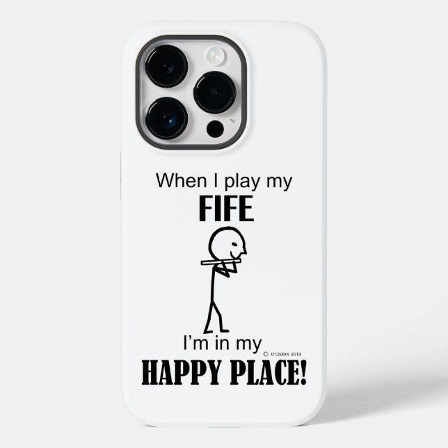 Fife Lycklig Ställe Fodral-Mate iphone case (Baksida)