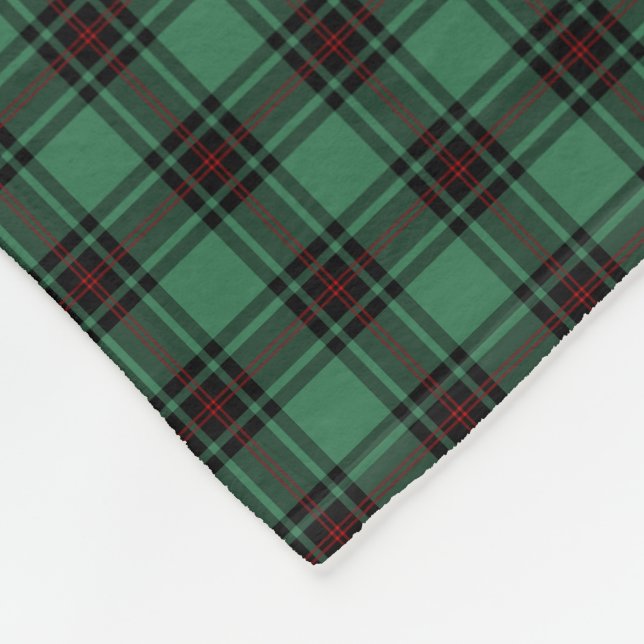 Fife Scotland District Tartan Fleece Blanket (Hörn)