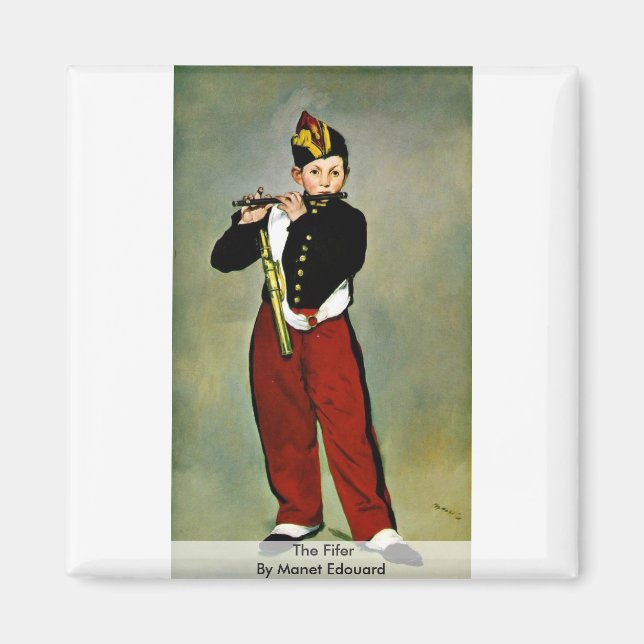 Fifer av Manet Edouard Magnet (Framsidan)