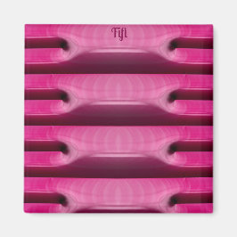 FIFI ~ BON BONS ~ Abstrakt Mönster ~ ROSA ~ Magnet
