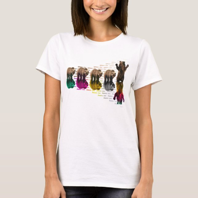 FifthBear diagonal Tee Shirt (Framsida)