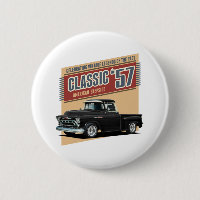 Fifties Black Street Rod Lastbil