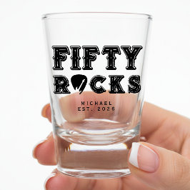 Fifty Rocks Gitarrplektrum 50-årsfest