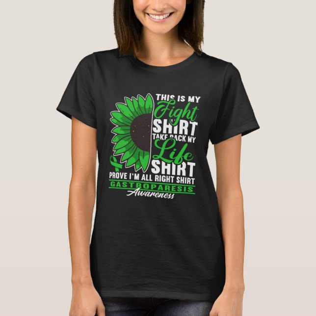 Fig I Digestive Tract Paralysis I Gastropares T Shirt (Framsida)