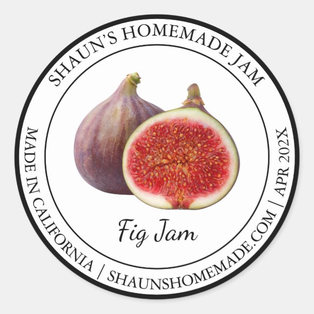 Fig Sylt Modern etikett (Framsida)