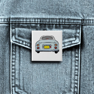 Figarat Cute Blek Aqua Figaro Motor Car Knapp