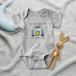 Figarat Cute Little Blue Figaro Car Namn T Shirt