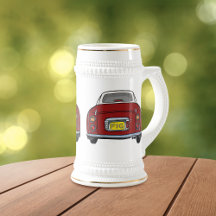 Figarat Cute Red Figaro Car Beer Stein