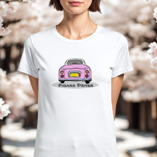Figarat Cute Rosa Figaro Driver Car Namn Tröja