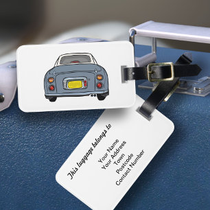 Figaration Lapis Grått Figaro Car Luggage Tag Bagagebricka