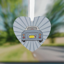 Figarationer Cute Lapis Grått Figaro Car Ornament