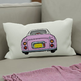 Figarationer Cute Rosa Figaro Car Play Silhouette Lumbarkudde