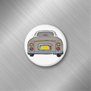 Figarationer Topaz Mist Figaro Car Magnet