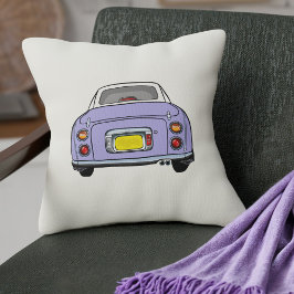 Figarations Cute Lilac Figaro Car Cream Kudde