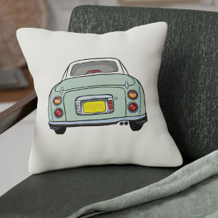 Figarations Emerald Grönt Figaro Car Cream Kudde
