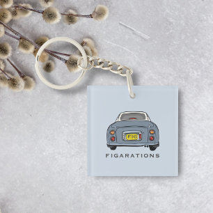 Figarations Lapis Grå Figaro Bil Monogram