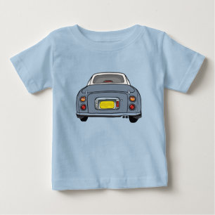 Figarations Söt Lapis Grå Figaro Bil Tröja