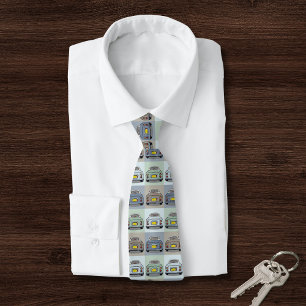 Figarationssäsong för Figaro Car Mönster Tie Slips