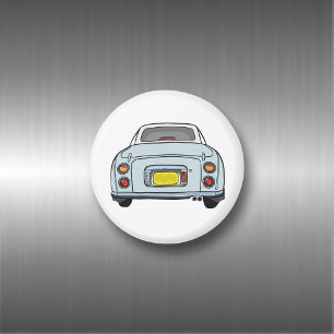 FigarBlek Aqua Figaro Car Magnet