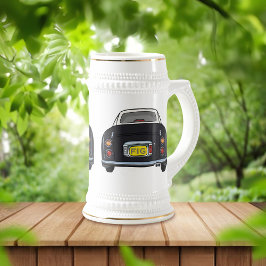 Figarerna Monogram Black Figaro Car Beer Stein Sejdel