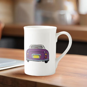 Figarerna Namn Lila Figaro Giant Coffee Mugg Benporslin Mugg