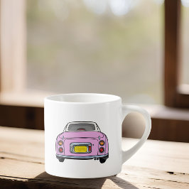 Figarerna Namn Rosa Figaro Car Espresso Kopp Espressomugg