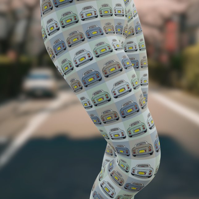 Figaringar av Mönster i Cute Figaro Car Leggings (Fun figgy leggings for any figaro owner. All the colours! You'll not see another pair like these!)