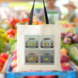 Figarisationssäsong Färg av Figaro Car Tote Bag Tygkasse