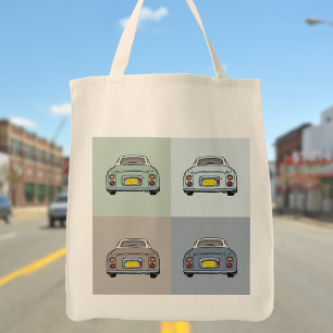 Figarisering Seasons Pop Art Figaro Tote Bag Tygkasse