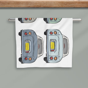 Figaro Car Season Cute Figarations Kitchen Towel Kökshandduk