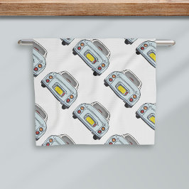 Figaro Figaro Car Blek Aqua Kitchen Towel Kökshandduk