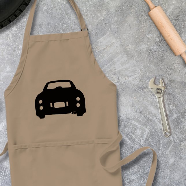 Figaro Figaro Car Silhouette Garage Apron Förkläde (A figaro car apron just for you)