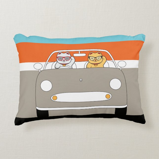 Figaro kudder prydnadskudde (Framsidan)