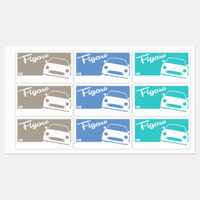 Figaro Stickers (Ark)