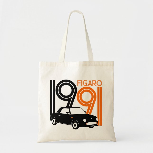 Figaro Tote Bag Tygkasse (Framsidan)