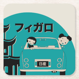 Figaro underlägg papper kvadrat