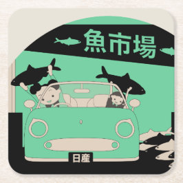 Figaro underlägg papper kvadrat