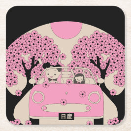 Figaro underlägg papper kvadrat