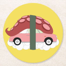 Figaro underlägg papper rund