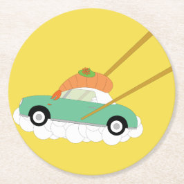 Figaro underlägg papper rund