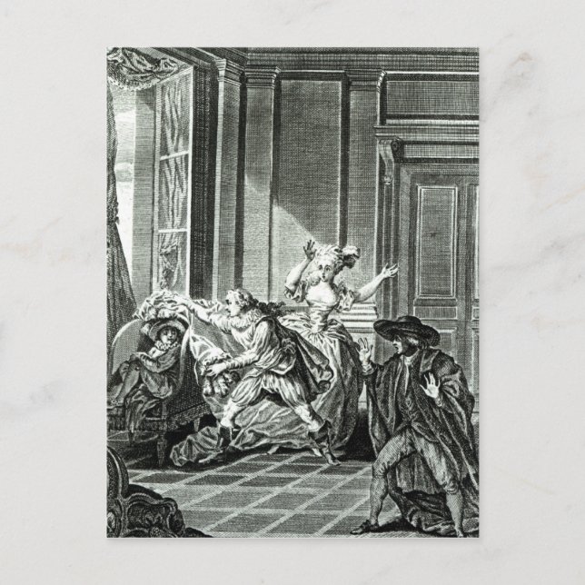 Figaros bröllop vykort (Framsida)